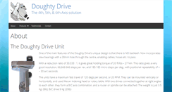 Desktop Screenshot of doughtydrive.com